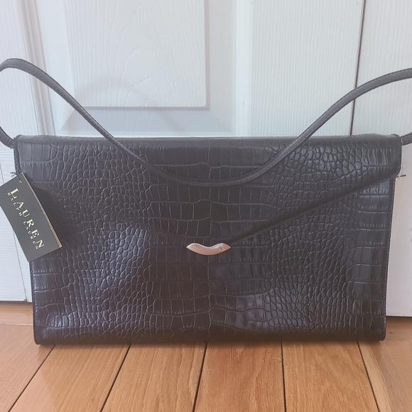New Vintage Lauren Ralph Lauren Clutch Purse - Picture 2 of 13